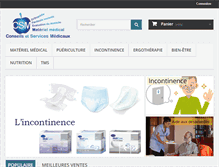 Tablet Screenshot of conseilsmedicaux.com